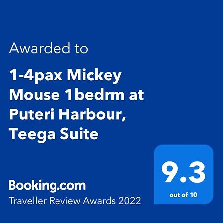 1-4Pax Mickey Mouse 1Bedrm At Puteri Harbour, Teega Suite Nusajaya  Buitenkant foto