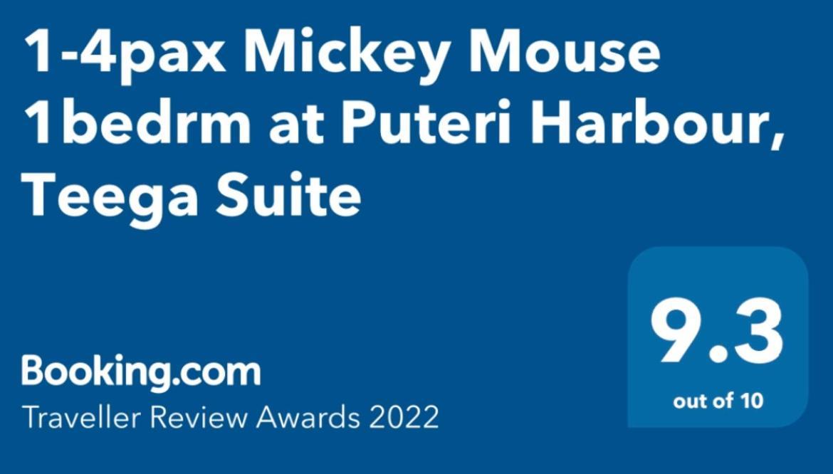 1-4Pax Mickey Mouse 1Bedrm At Puteri Harbour, Teega Suite Nusajaya  Buitenkant foto