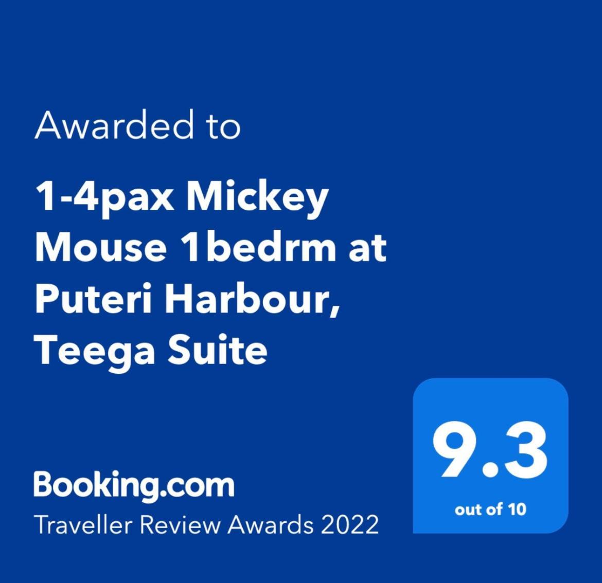 1-4Pax Mickey Mouse 1Bedrm At Puteri Harbour, Teega Suite Nusajaya  Buitenkant foto