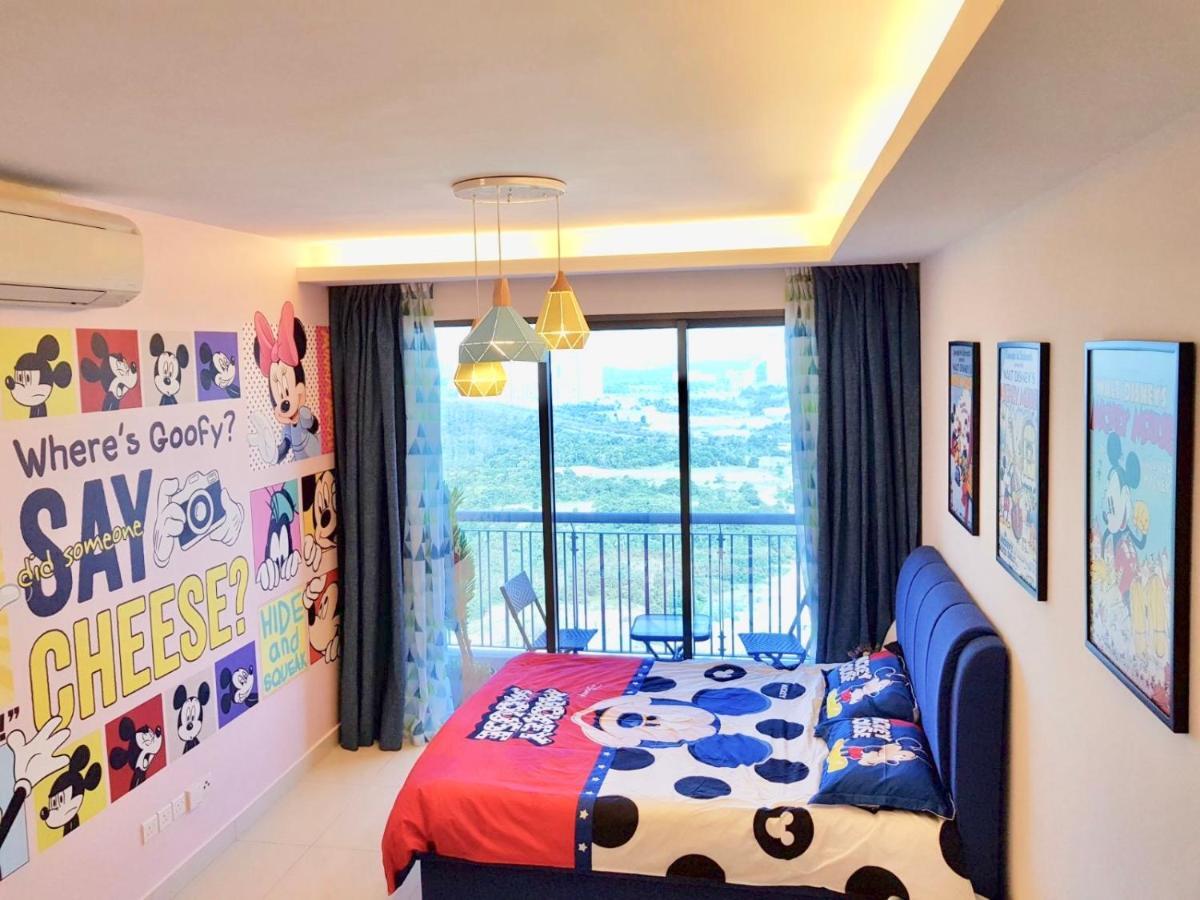 1-4Pax Mickey Mouse 1Bedrm At Puteri Harbour, Teega Suite Nusajaya  Buitenkant foto